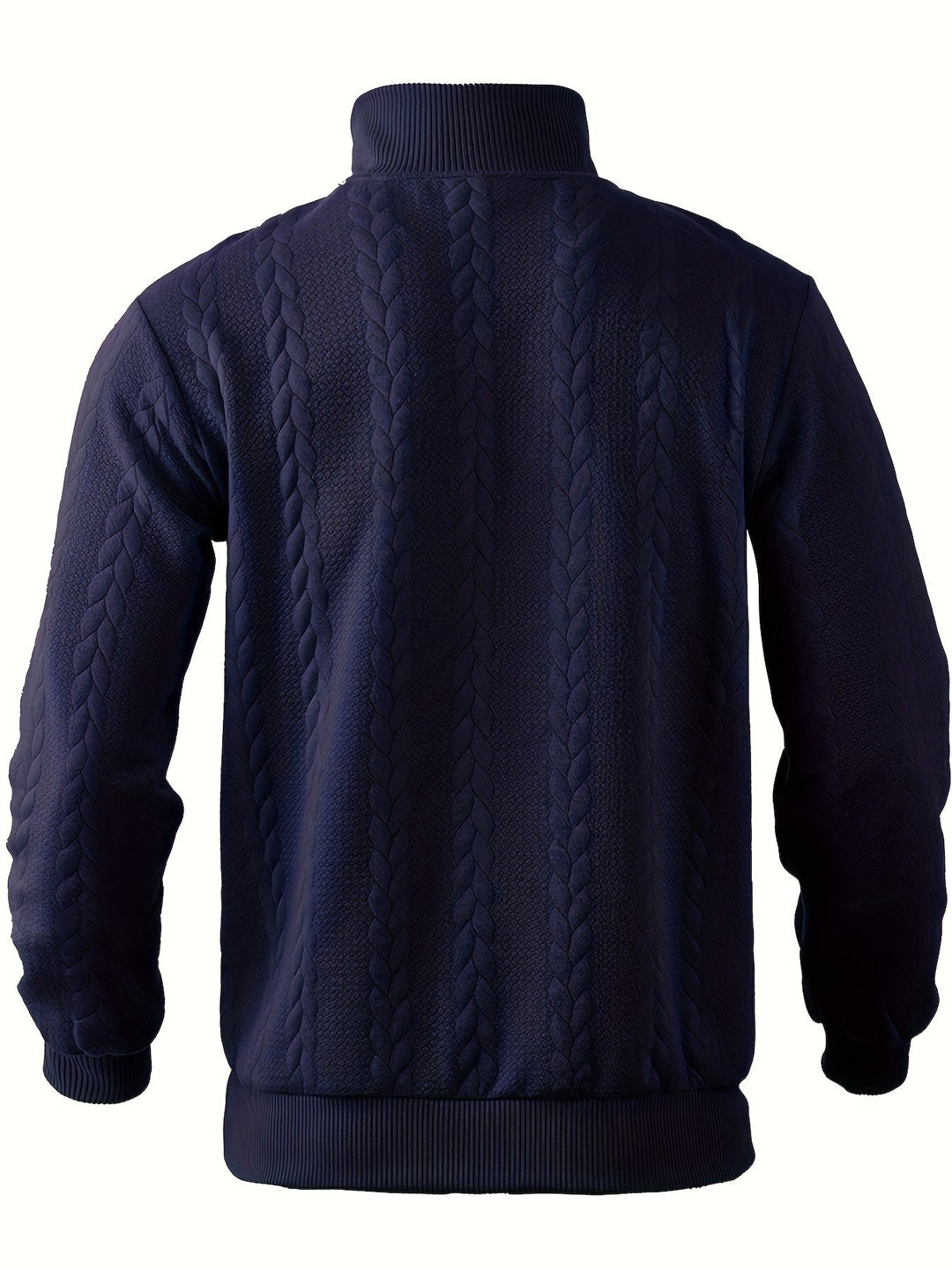 Roberto™ - Comfortable half zip Sweater for men