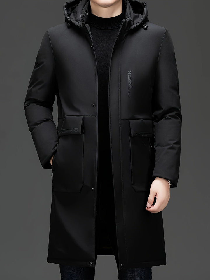 ALBERICO™ - Elegant Hooded Coat