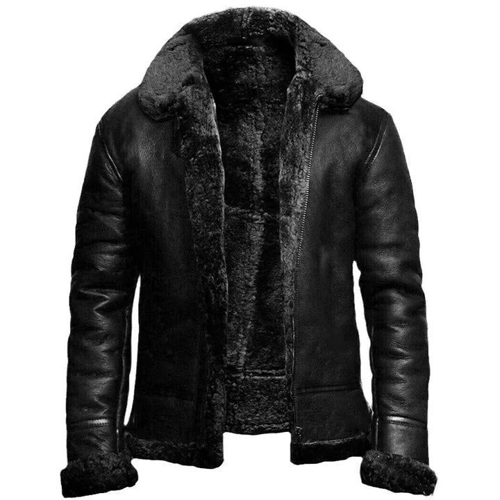 Marcy™ - Leather Winter Jacket