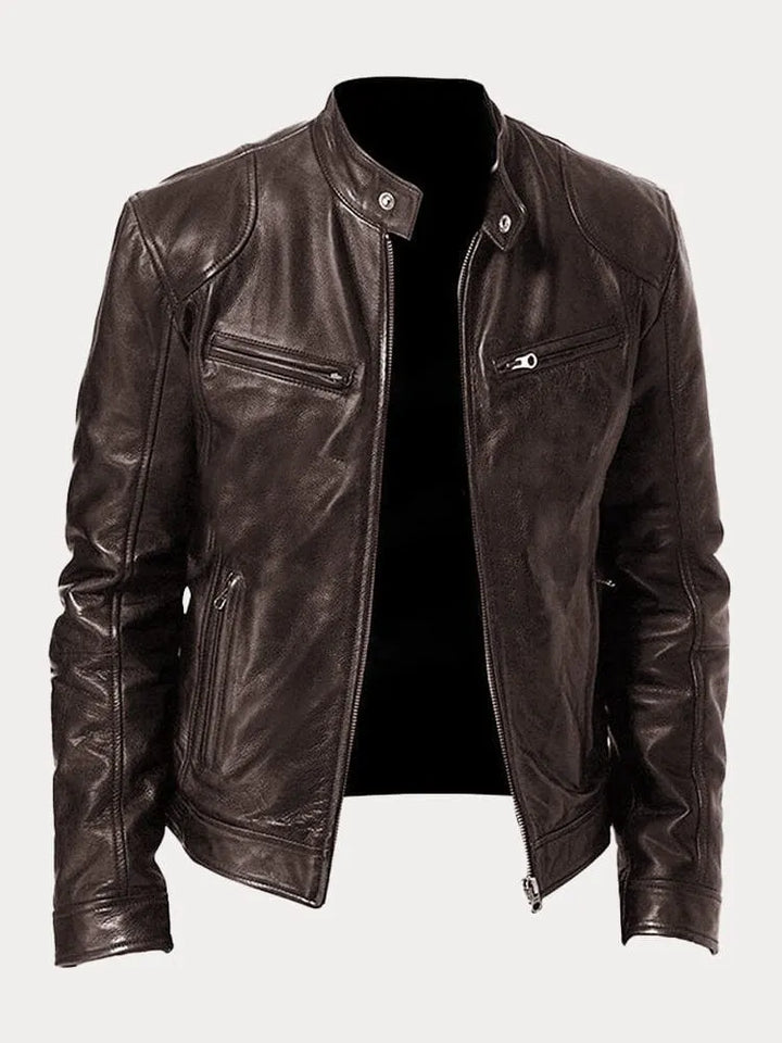 Lorenzo™ - Casual Leather Jacket