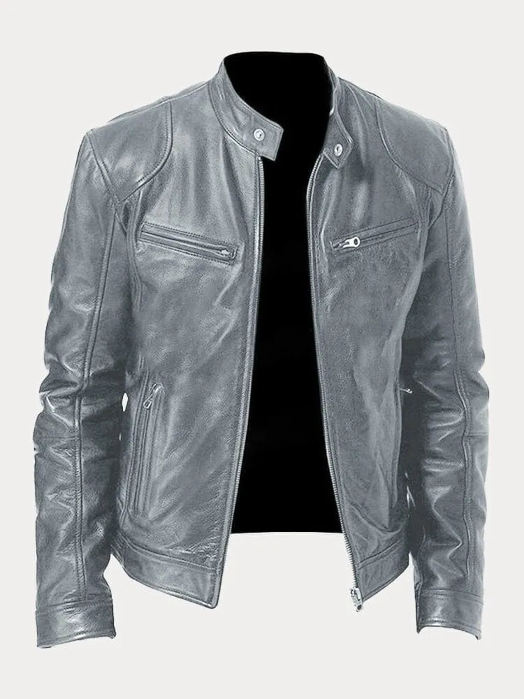 Lorenzo™ - Casual Leather Jacket