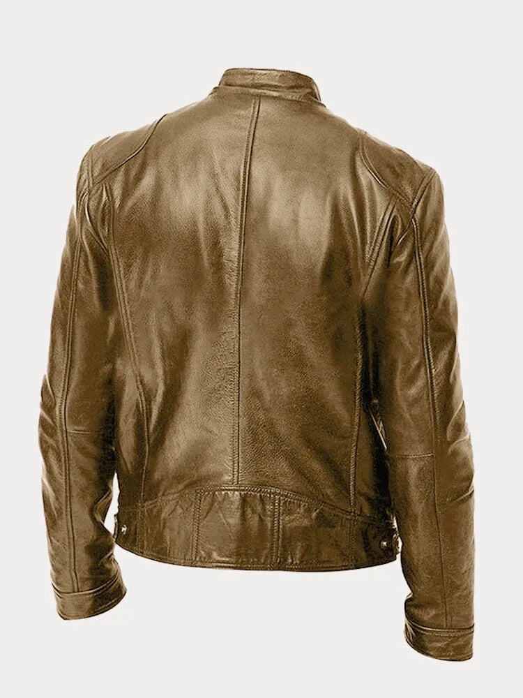 Lorenzo™ - Casual Leather Jacket