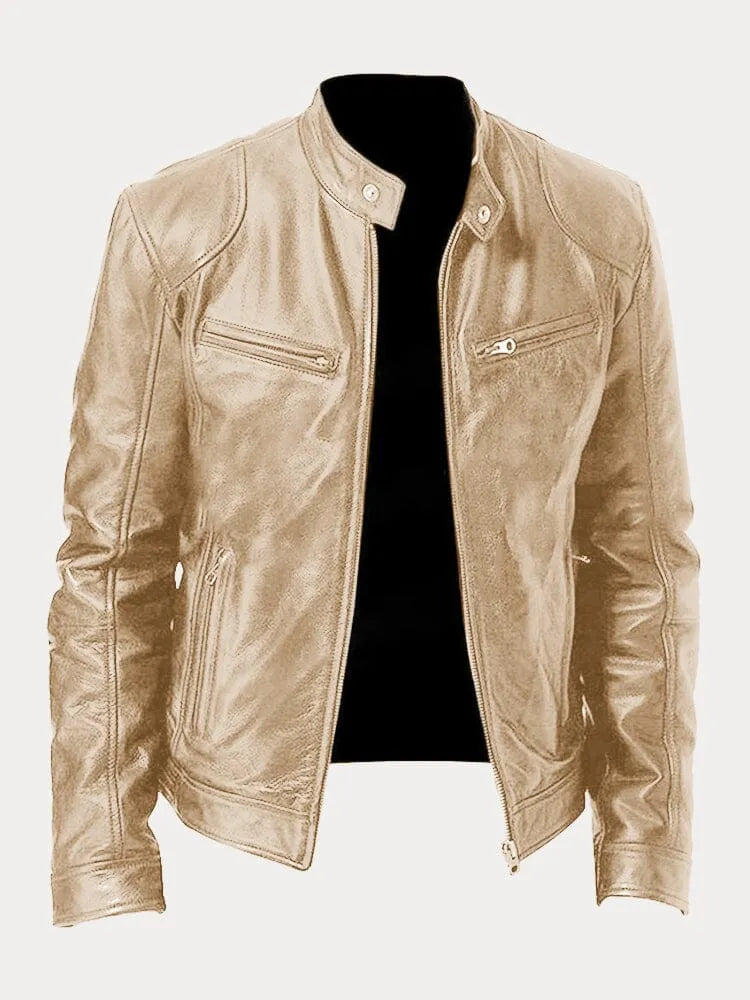 Lorenzo™ - Casual Leather Jacket