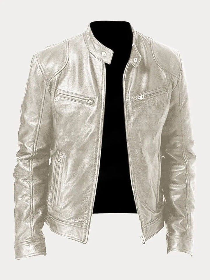 Lorenzo™ - Casual Leather Jacket