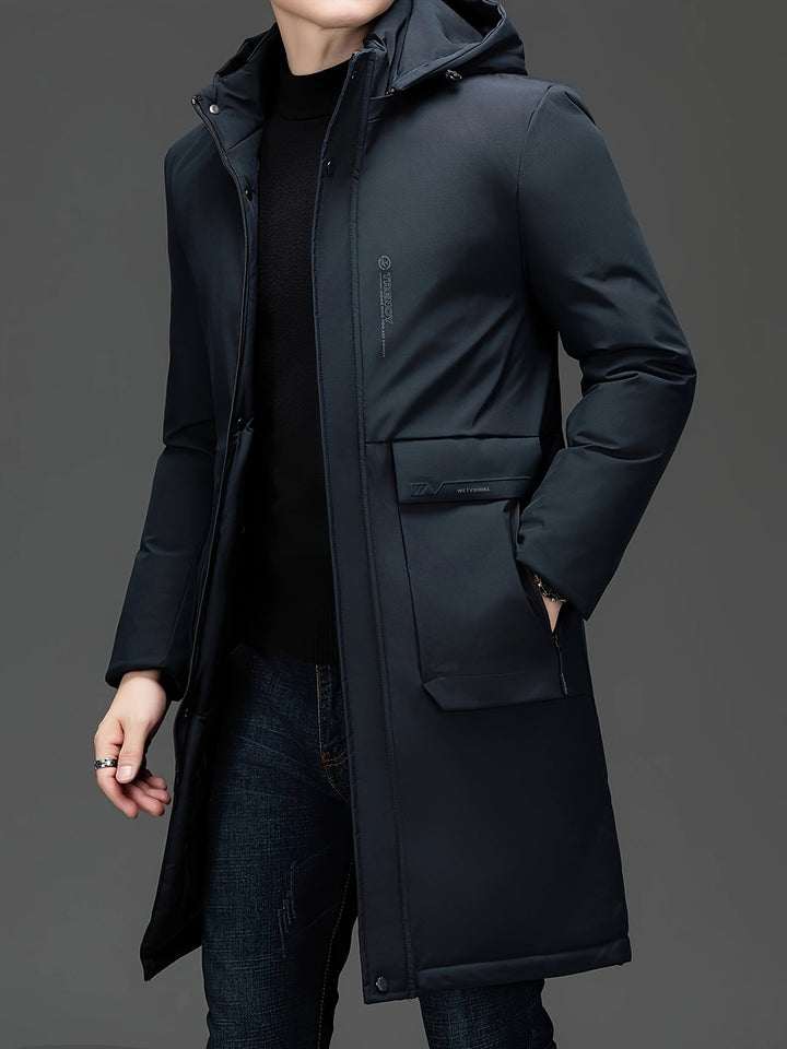 ALBERICO™ - Elegant Hooded Coat