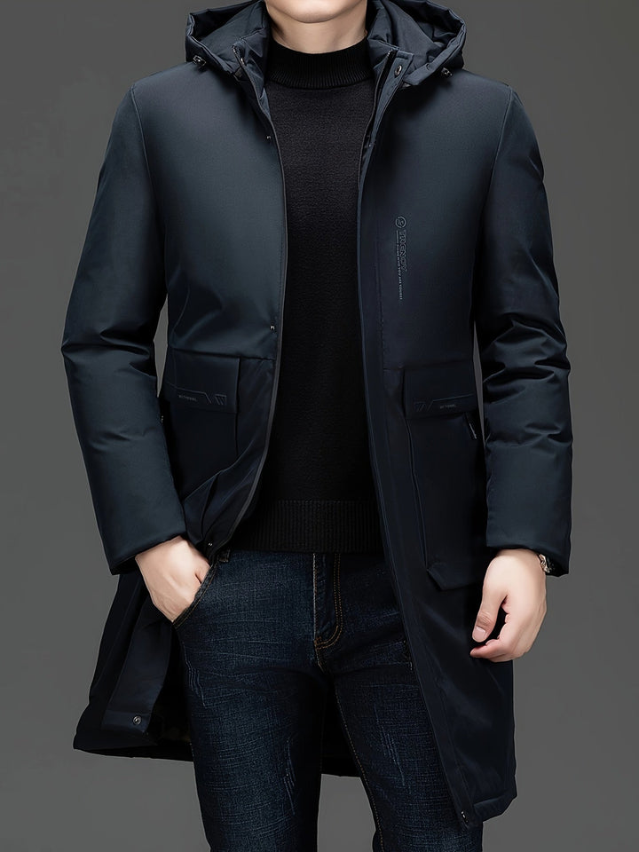 ALBERICO™ - Elegant Hooded Coat