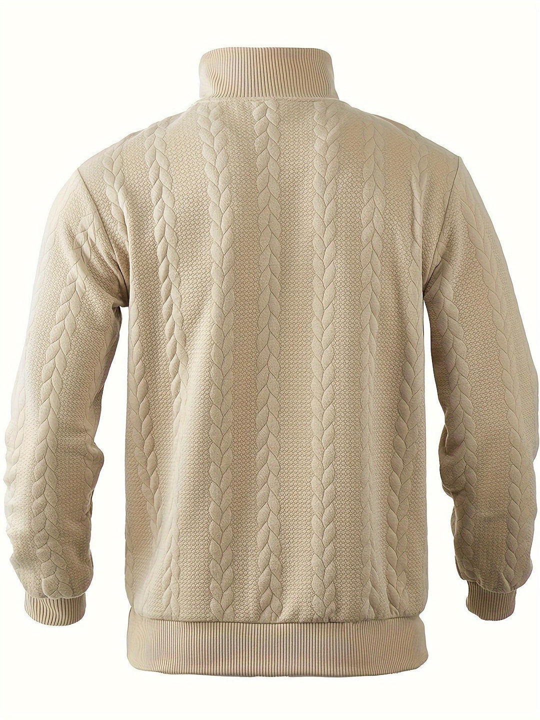 Roberto™ - Comfortable half zip Sweater for men