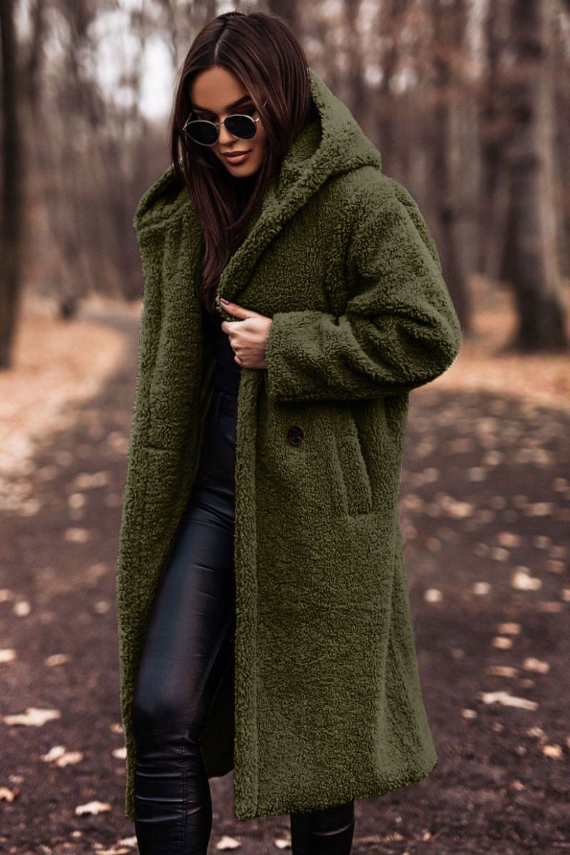 Isabel™ - Winter Wool Coat with Hood