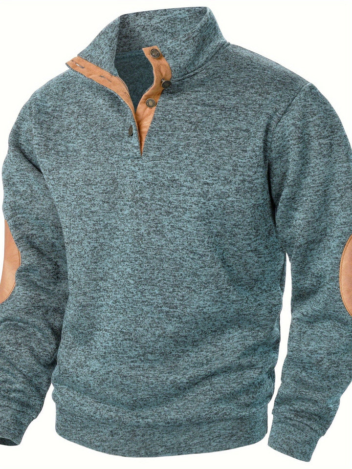 Luciano™ - Sweater with button-down collar (1+1 FREE)