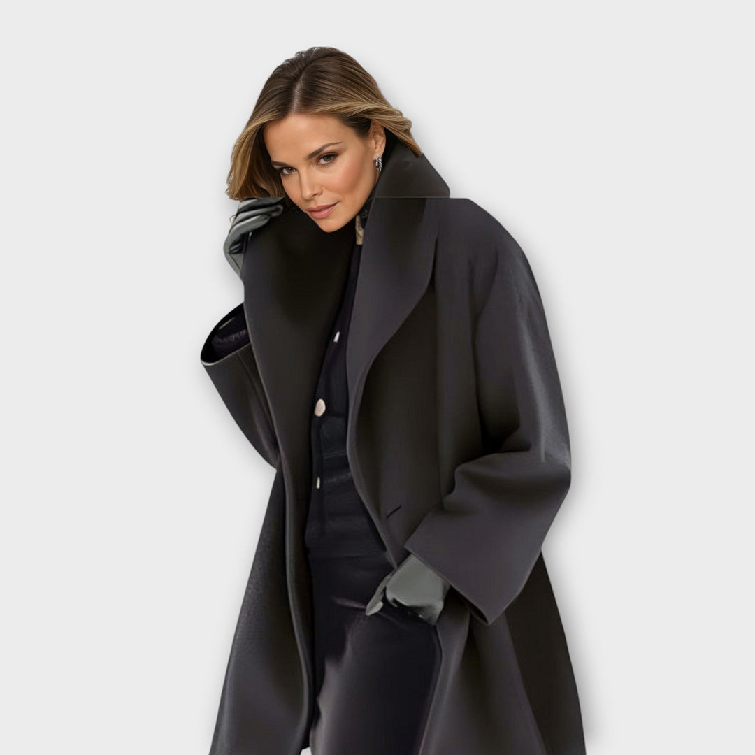 Emelyn™ luxury windproof wool coat