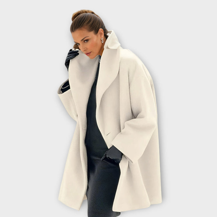 Emelyn™ luxury windproof wool coat