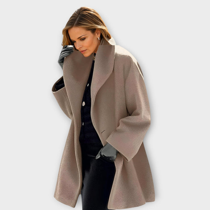 Emelyn™ luxury windproof wool coat