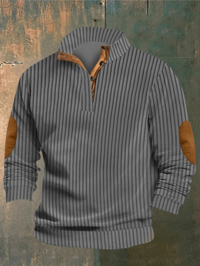 Reuben™ - Casual Men's High Collar Sweater