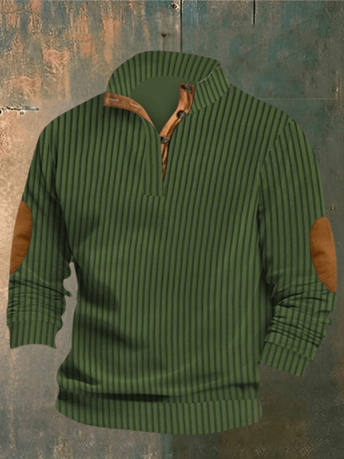 Reuben™ - Casual Men's High Collar Sweater