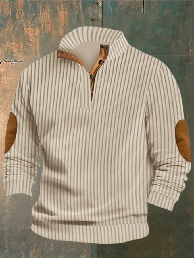 Reuben™ - Casual Men's High Collar Sweater