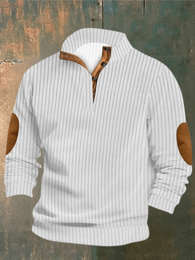 Reuben™ - Casual Men's High Collar Sweater