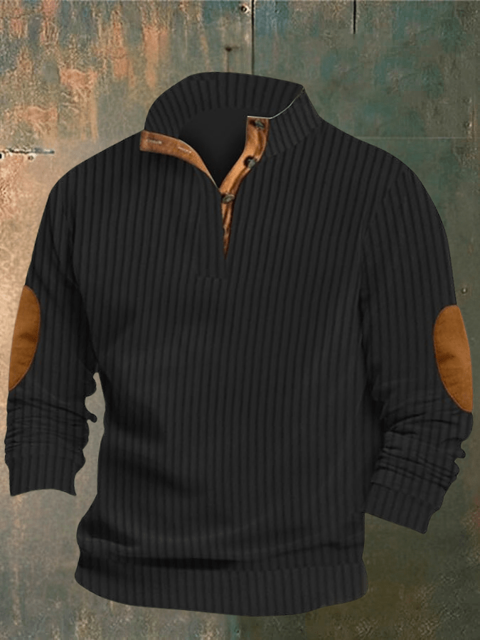 Reuben™ - Casual Men's High Collar Sweater